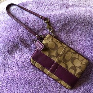 Coach Wristlet